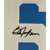 imageFramed Facsimile Autographed Bo Jackson 35x39 Kansas City Blue Reprint Laser Auto Baseball Jersey