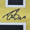 imageFramed Facsimile Autographed Drew Brees 35x39 New Orleans Black Reprint Laser Auto Football Jersey Size Mens XL