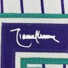 imageFramed Facsimile Autographed Randy Johnson 35x39 Arizona Pinstripe Reprint Laser Auto Baseball Jersey