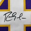 imageFramed Facsimile Autographed Randy Moss 35x39 Minnesota Purple Reprint Laser Auto Football Jersey