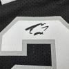 imageFramed Facsimile Autographed Tim Duncan 35x39 San Antonio Black Reprint Laser Auto Basketball Jersey