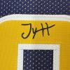 imageFramed Facsimile Autographed Tyrese Haliburton 35x39 Indiana Blue Reprint Laser Auto Basketball Jersey