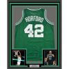 imageFramed AutographedSigned Al Horford 35x39 Boston Green Basketball Jersey Beckett COA