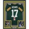 imageFramed AutographedSigned Davante Adams 33x42 Green Bay Green Football Jersey JSA COA