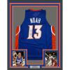 imageFramed AutographedSigned Joakim Noah 35x39 Florida Blue College Basketball Jersey Beckett BAS COA