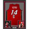 imageFramed AutographedSigned Tyler Herro 35x39 Miami Red Basketball Jersey JSA COA