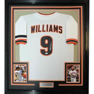 imageFramed AutographedSigned Matt Williams 35x39 San Francisco White Baseball Jersey JSA COA