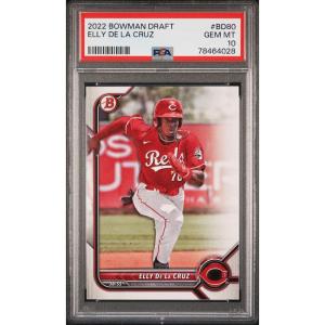 imageGraded 2022 Topps Bowman Draft Elly De La Cruz BD80 Rookie RC Baseball Card PSA 10 Gem Mint