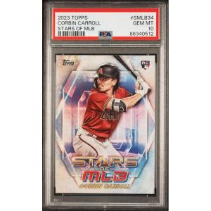 imageGraded 2023 Topps Corbin Carroll SMLB34 Stars of MLB Rookie RC Baseball Card PSA 10 Gem Mint