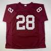 image:imageAutographedSigned Adrian Peterson Oklahoma Maroon College Football Jersey JSA COA