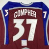 image:imageAutographedSigned JT JT Compher Colorado Maroon Hockey Jersey PSADNA COA