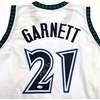 image:imageAutographedSigned Kevin Garnett Minnesota White Basketball Jersey JSA COA