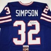 image:imageAutographedSigned OJ OJ Simpson Buffalo Blue Football Jersey JSA COA