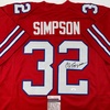 image:imageAutographedSigned OJ OJ Simpson Buffalo Red Football Jersey JSA COA