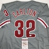 image:imageAutographedSigned Steve Carlton Philadelphia Grey Baseball Jersey JSA COA