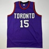 image:imageAutographedSigned Vince Carter Toronto Purple Basketball Jersey PSADNA COA