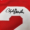 image:imageFacsimile Autographed Clyde Drexler Houston Red Reprint Laser Auto Basketball Jersey Size Mens XL