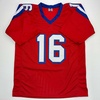 image:imageFacsimile Autographed Keanu Reeves Shane Falco The Replacements Movie Washington Red Reprint Laser Auto Football Jersey Size Mens XL