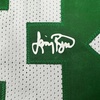 image:imageFacsimile Autographed Larry Bird Boston White Reprint Laser Auto Basketball Jersey Size Mens XL