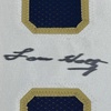 image:imageFramed AutographedSigned Lou Holtz 33x42 Notre Dame Blue College Football Jersey JSA COA