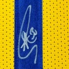 image:imageFramed AutographedSigned Stephen Steph Curry 35x39 Golden State Yellow Basketball Jersey JSA COA