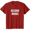 image:imageRecord Books TShirtCranberry Red