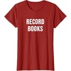 image:imageRecord Books TShirtCranberry Red