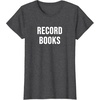 image:imageRecord Books TShirtDark Heather Grey