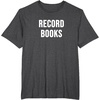 image:imageRecord Books TShirtDark Heather Grey