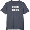 image:imageRecord Books TShirtHeather Blue