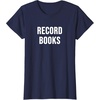 image:imageRecord Books TShirtNavy Blue