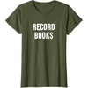 image:imageRecord Books TShirtOlive Green
