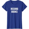 image:imageRecord Books TShirtRoyal Blue