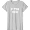 image:imageRecord Books TShirtSilver Grey