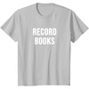 image:imageRecord Books TShirtSilver Grey