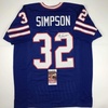 image:imageAutographedSigned OJ OJ Simpson Buffalo Blue Football Jersey JSA COA