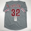 image:imageAutographedSigned Steve Carlton Philadelphia Grey Baseball Jersey JSA COA