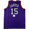 image:imageAutographedSigned Vince Carter Toronto Purple Basketball Jersey PSADNA COA