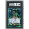 image:imageGraded 2024 Topps Chrome Update Lawrence Butler RALBU Blue Green Lava 125 Rookie RC Baseball Card SGC 10 Auto 10