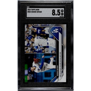 image:imageGraded 2025 Topps Now Shohei Ohtani 884 Baseball Card SGC 85 Near Mint