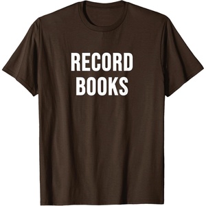 image:imageRecord Books TShirtBrown