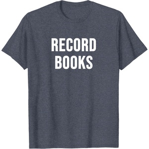 image:imageRecord Books TShirtHeather Blue