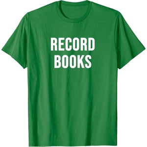 image:imageRecord Books TShirtKelly Green
