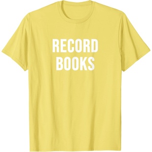 image:imageRecord Books TShirtLemon Yellow