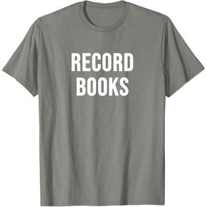 image:imageRecord Books TShirtOlive Heather