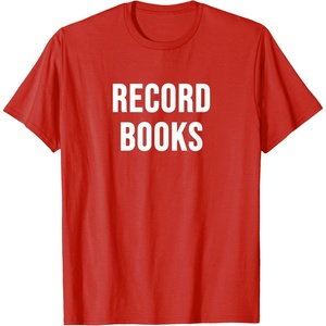 image:imageRecord Books TShirtRed