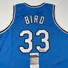 image:imageAutographedSigned Larry Bird Indiana State Blue College Basketball Jersey JSA COA