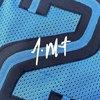 image:imageFacsimile Autographed Ja Morant Memphis Light Blue Reprint Laser Auto Basketball Jersey Size Mens XL