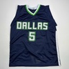image:imageFacsimile Autographed Paige Bueckers Dallas Blue Reprint Laser Auto WNBA Basketball Jersey Size Mens XL