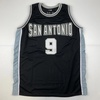 image:imageFacsimile Autographed Tony Parker San Antonio Black Reprint Laser Auto Basketball Jersey Size Mens XL